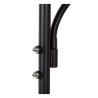 Lucide ZENITH - Lampadaire / lampe de lecture - LED Dim. - 3000K - Noir