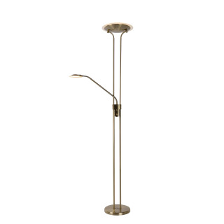 Lucide CHAMPION-LED - Lampadaire / lampe de lecture - LED Dim. - 3000K - Bronze