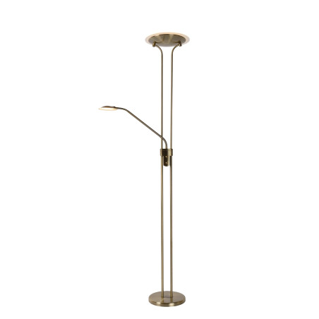 Lucide CHAMPION-LED - Lampadaire / lampe de lecture - LED Dim. - 3000K - Bronze