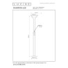 Lucide CHAMPION-LED - Lampadaire / lampe de lecture - LED Dim. - 3000K - Bronze