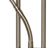 Lucide CHAMPION-LED - Lampadaire / lampe de lecture - Ø 30 cm - LED Dim. - 3000K - Chrome Dépoli