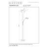Lucide CHAMPION-LED - Lampadaire / lampe de lecture - Ø 30 cm - LED Dim. - 3000K - Chrome Dépoli