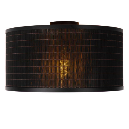 Lucide TAGALOG - Plafonnier - Ø 40 cm - 1xE27 - Noir