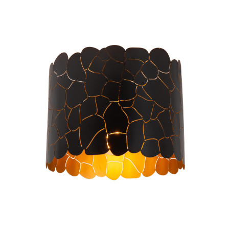 Lucide ALMELO - Plafonnier - Ø 25,5 cm - 1xE27 - Noir