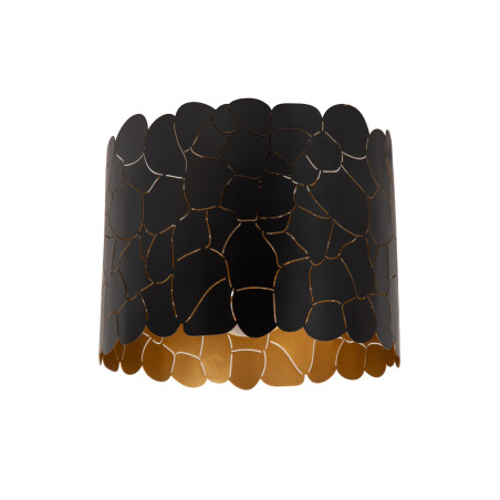 Lucide ALMELO - Plafonnier - Ø 25,5 cm - 1xE27 - Noir