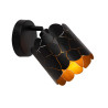 Lucide ALMELO - Spot mural / Applique mural - Ø 12 cm - 1xE14 - Noir