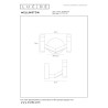 Lucide WELLINGTON - Applique murale - LED Dim. - G9 - 2x3W 2700K - Taupe - Vibes