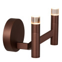 Lucide WELLINGTON - Applique murale - LED Dim. - G9 - 2x3W 2700K - Café - Vibes