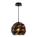 Lucide MALUNGA - Suspension - Ø 25 cm - 1xE27 - Noir