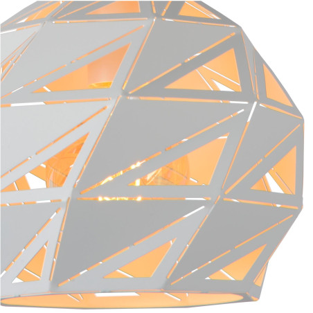 Lucide MALUNGA - Suspension - Ø 25 cm - 1xE27 - Blanc