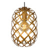 Lucide WOLFRAM - Suspension - 3xE27 - Or Mat / Laiton