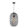 Lucide WOLFRAM - Suspension - Ø 32 cm - 1xE27 - Noir