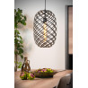 Lucide WOLFRAM - Suspension - Ø 32 cm - 1xE27 - Noir