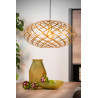 Lucide WOLFRAM - Suspension - Ø 65 cm - 1xE27 - Or Mat / Laiton