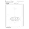 Lucide WOLFRAM - Suspension - Ø 65 cm - 1xE27 - Or Mat / Laiton