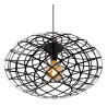 Lucide WOLFRAM - Suspension - Ø 65 cm - 1xE27 - Noir