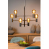 Lucide LEANNE - Suspension - 6xE27 - Noir