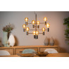 Lucide LEANNE - Suspension - Ø 65 cm - 10xE27 - Noir