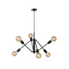 Lucide LESTER - Suspension - 6xE27 - Noir