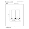 Lucide CIRCLE - Suspension - 3xE27 - Noir
