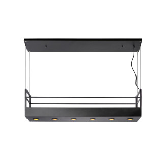 Lucide MIRAVELLE - Suspension - 6xGU10 (MR16) - Noir
