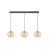 Lucide DANZA - Suspension - 3xE27 - Or Mat / Laiton