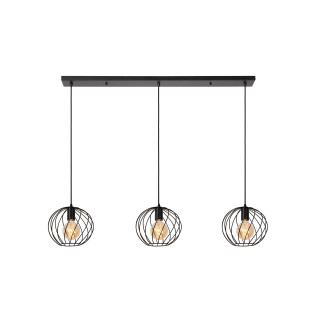 Lucide DANZA - Suspension - 3xE27 - Noir