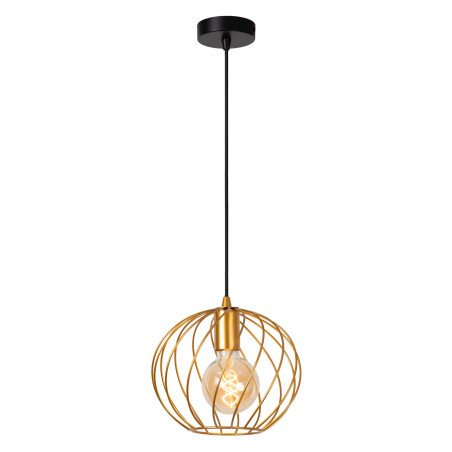 Lucide DANZA - Suspension - Ø 25 cm - 1xE27 - Or Mat / Laiton