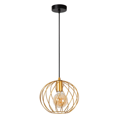 Lucide DANZA - Suspension - Ø 25 cm - 1xE27 - Or Mat / Laiton