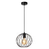 Lucide DANZA - Suspension - Ø 25 cm - 1xE27 - Noir