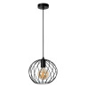 Lucide DANZA - Suspension - Ø 25 cm - 1xE27 - Noir
