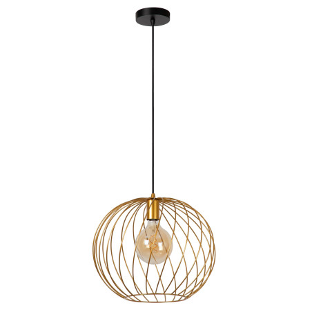 Lucide DANZA - Suspension - Ø 40 cm - 1xE27 - Or Mat / Laiton