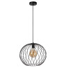 Lucide DANZA - Suspension - Ø 40 cm - 1xE27 - Noir
