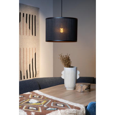 Lucide TAGALOG - Suspension - Ø 40 cm - 1xE27 - Noir