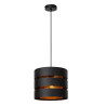 Lucide ROSAS - Suspension - Ø 26 cm - 1xE27 - Noir