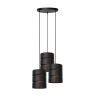 Lucide ROSAS - Suspension - Ø 43 cm - 3xE27 - Noir