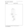 Lucide ROSAS - Suspension - Ø 43 cm - 3xE27 - Noir