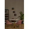 Lucide ALMELO - Suspension - 3xE27 - Noir - L 45 x P 45 x H 165 cm