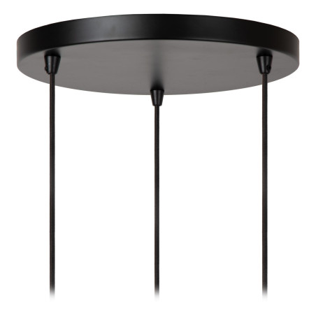 Lucide ALMELO - Suspension - 3xE27 - Noir - L 45 x P 45 x H 165 cm