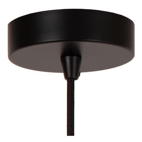 Lucide ALMELO - Suspension - Ø 40 cm - 1xE27 - Noir