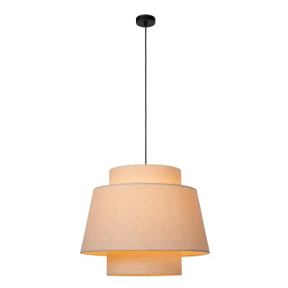 Lucide TRIBUTE - Suspension - Ø 60 cm - 1xE27 - Crème