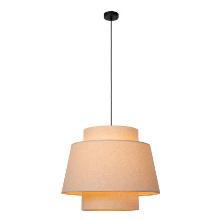 Lucide TRIBUTE - Suspension - Ø 60 cm - 1xE27 - Crème