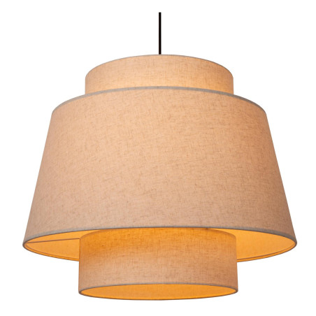 Lucide TRIBUTE - Suspension - Ø 60 cm - 1xE27 - Crème