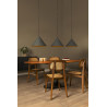 Lucide SPITZE - Suspension - 3xE27 - Gris - Vibes