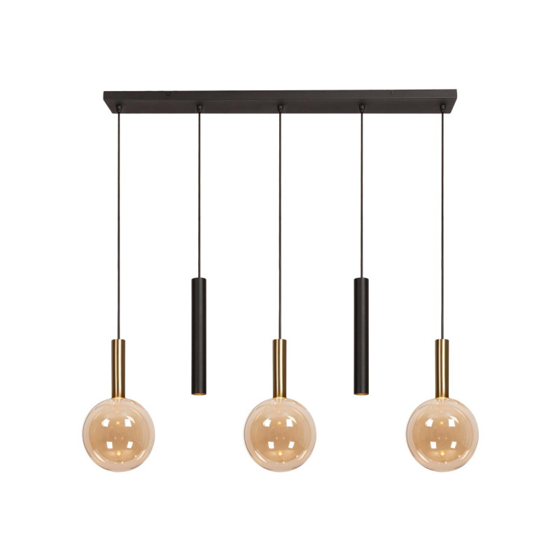 Lucide JOSIANE - Suspension - 3xG9 - Noir - Vibes