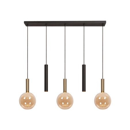 Lucide JOSIANE - Suspension - 3xG9 - Noir - Vibes