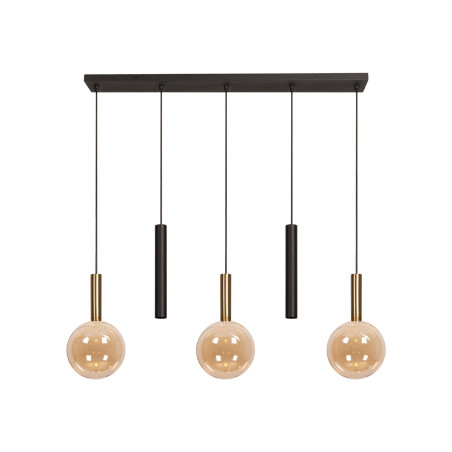Lucide JOSIANE - Suspension - 3xG9 - Noir - Vibes
