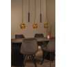 Lucide JOSIANE - Suspension - 3xG9 - Noir - Vibes