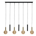 Lucide JOSIANE - Suspension - 4xG9 - Noir - Vibes