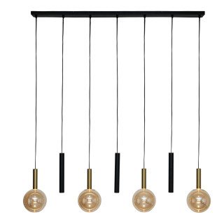 Lucide JOSIANE - Suspension - 4xG9 - Noir - Vibes